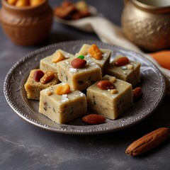 Winter Delight Homemade Dry Fruits Barfi Recipe