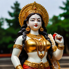 Goddess Maa Durga Happy Navratri Puja
