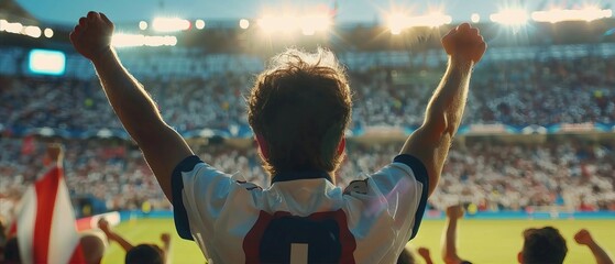 Football Fever: Dynamic Images of Athletic Action and Passion
