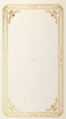 plain rectangular golden minimal pattern borders 