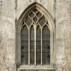 tall gothic window