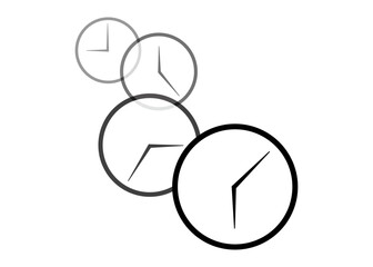 時の流れ　イメージ