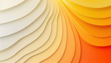 yellow and orange gradients on light grey background