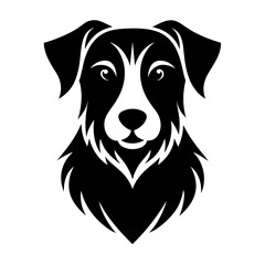 dog head logo icon