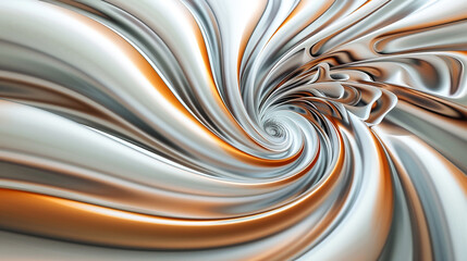 A swirling pattern of burnt sienna and cool grey, set against a white background, mimicking a high-quality HD photograph.