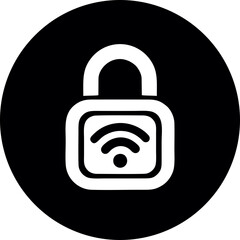 Wifi, wireless, internet signal icon logo template