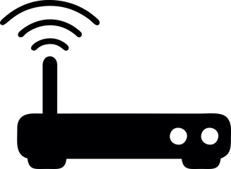 Wifi, wireless, internet signal icon logo template