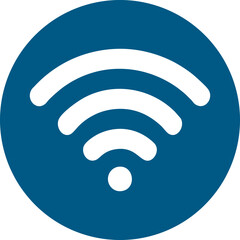 Wifi, wireless, internet signal icon logo template