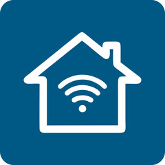 Wifi, wireless, internet signal icon logo template