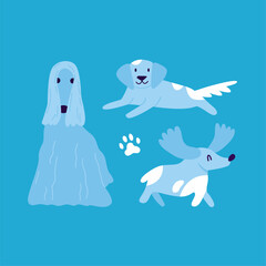 Captivating Dog Vectors. Latest Clipart Art Collection