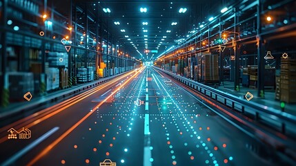Digital Transformation in Logistics: A Captivating Visual Narrative