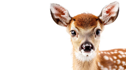 Fototapeta premium Baby Deer isolated on transparent background