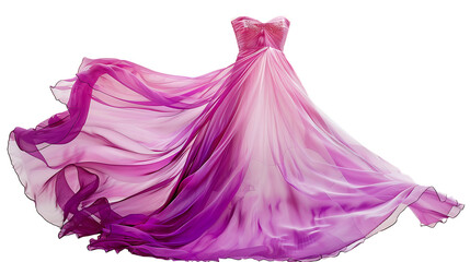 dress pink isolated on transparent background