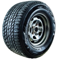 Obraz premium automobile tires and wheels