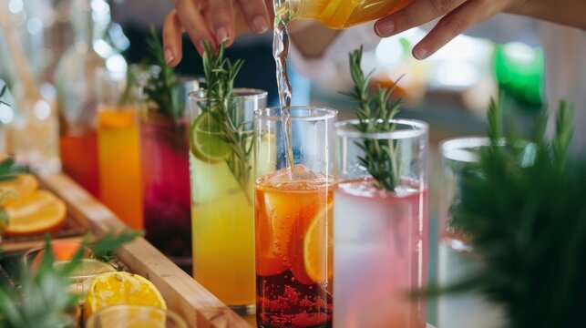 The workshop ends on a high note with everyone feeling refreshed and rejuvenated armed with new mindfulness techniques and delicious mocktail recipes.