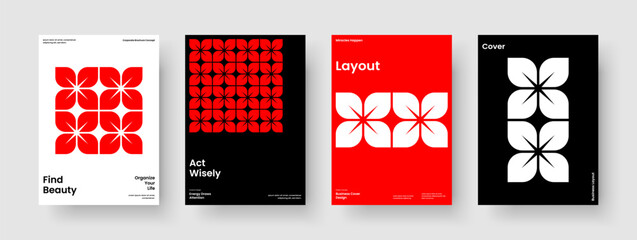 Geometric Business Presentation Layout. Modern Flyer Template. Creative Background Design. Banner. Brochure. Poster. Book Cover. Report. Portfolio. Brand Identity. Notebook. Catalog. Journal