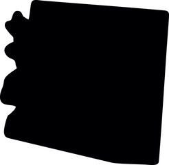 usa states map vector template