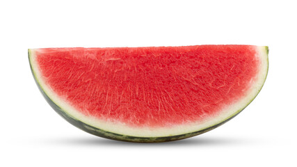 slice watermelon isolated on transparent png