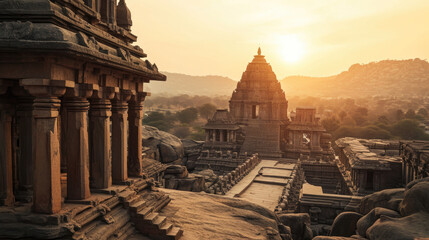 Hampi's Mesmerizing View. 