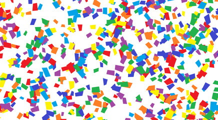 seamless pattern with colorful confetti