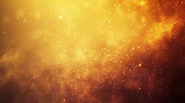 Orange prinkles for a holiday celebration like christmas new year. shiny lights. isolated wallpaper background.