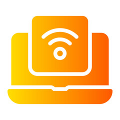 wifi gradient icon