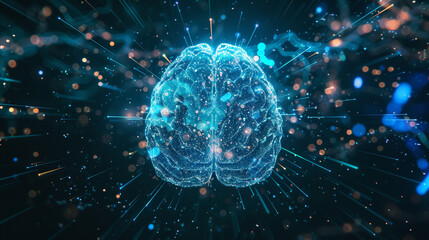Digital Brain Concept