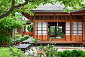 夏の日本家屋