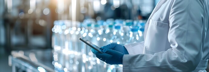Businessman Working on Digital Tablet in Office Environment with Connectivity Concepts
