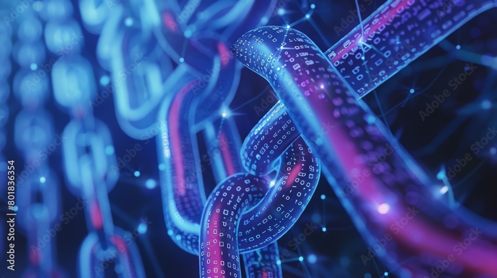 Poster A comparison of blockchain architecture with traditional centralized systems, highlighting the key differences and advantages.