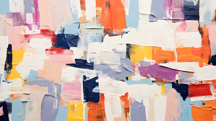 Digital retro abstract magazine collage pattern graphics poster background