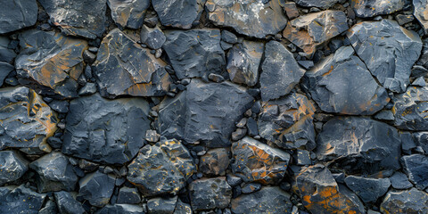 Gray Stone Texture Background Rough Grainy in Black or Dark Wall Tile Pattern Stone Wall Texture