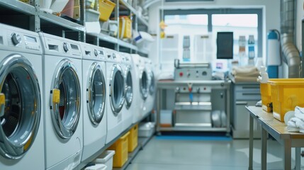 Automatic washing machine service shop, Generative Ai