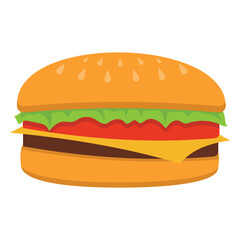 Burger Illustration