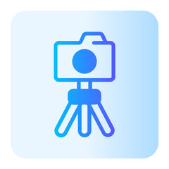 tripod gradient icon