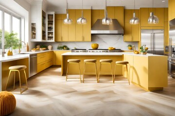 interior with kitchen