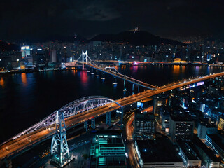 Obraz premium view of the bridge