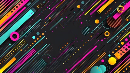a 80's style background