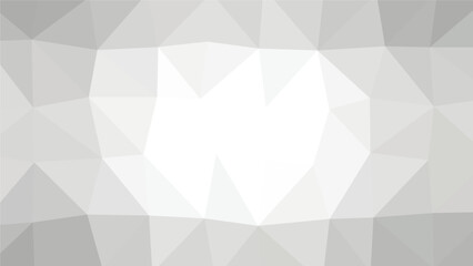 Monochrome polygon pattern. Low poly design. Vector illustration
