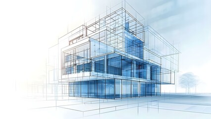Future real estate industry benefits from innovative smart building technology advancements. Concept Smart Buildings, Real Estate Industry, Technology Advancements, Future Benefits