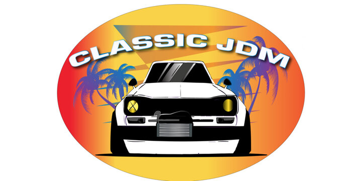 CLASSIC JDM LOGO