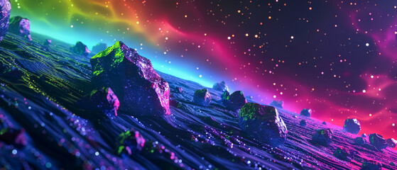 Kuiper Belt exploration rainbow-colored comets