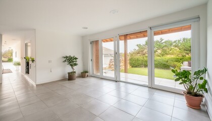 Obraz premium Ethereal Elegance: A Contemporary Oasis of Light and Space