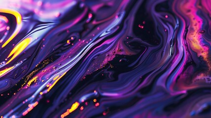 Abstract neon background. Paint in motion