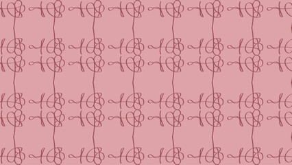 Abstract  Misty Rose Pattern Vector