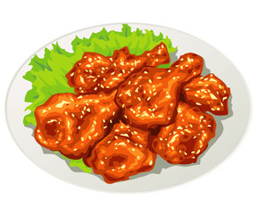 ヤンニョムチキン