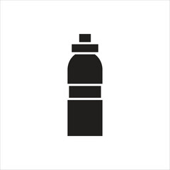 botle water vector icon line template