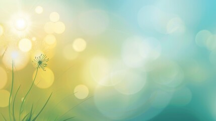 Obraz premium background with blurred warm sunny glow