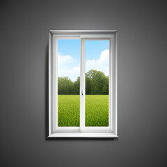 window, frame, weather, border, interior