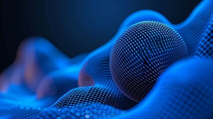 geometric mesh sphere abstract 3d background